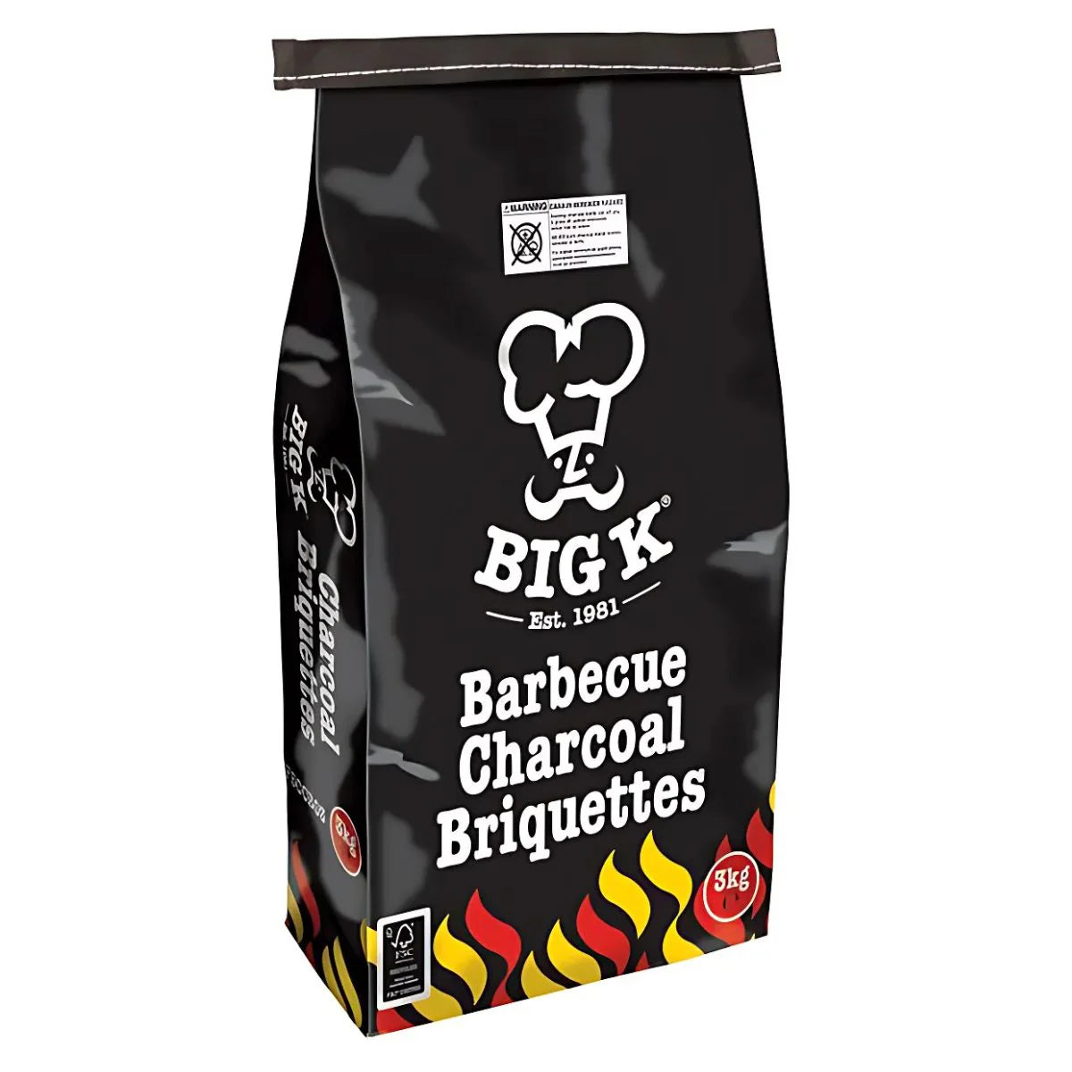 Big k real lumpwood charcoal   5kg
