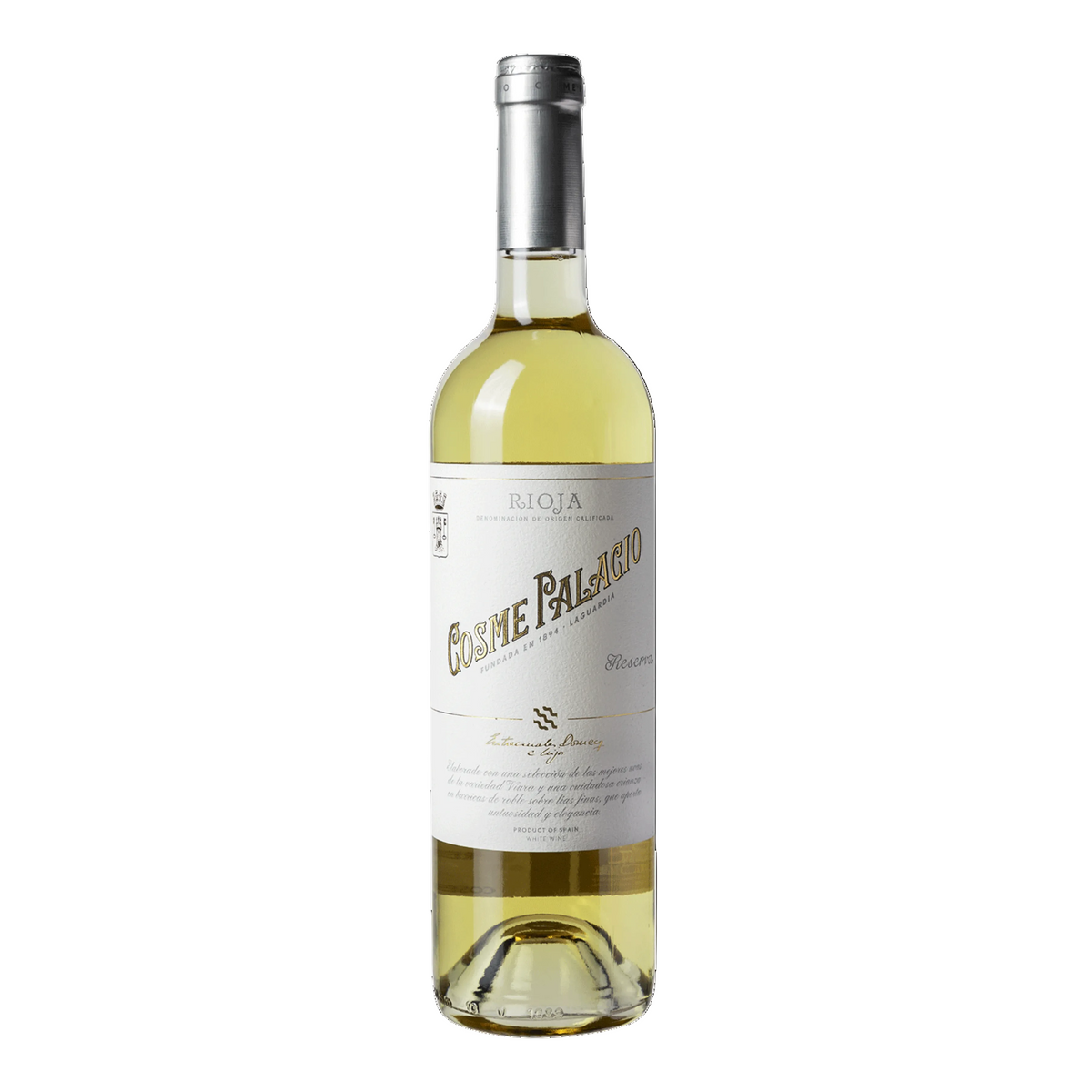 Bodegas palacio cosme palacio rioja blanco reserva 2019