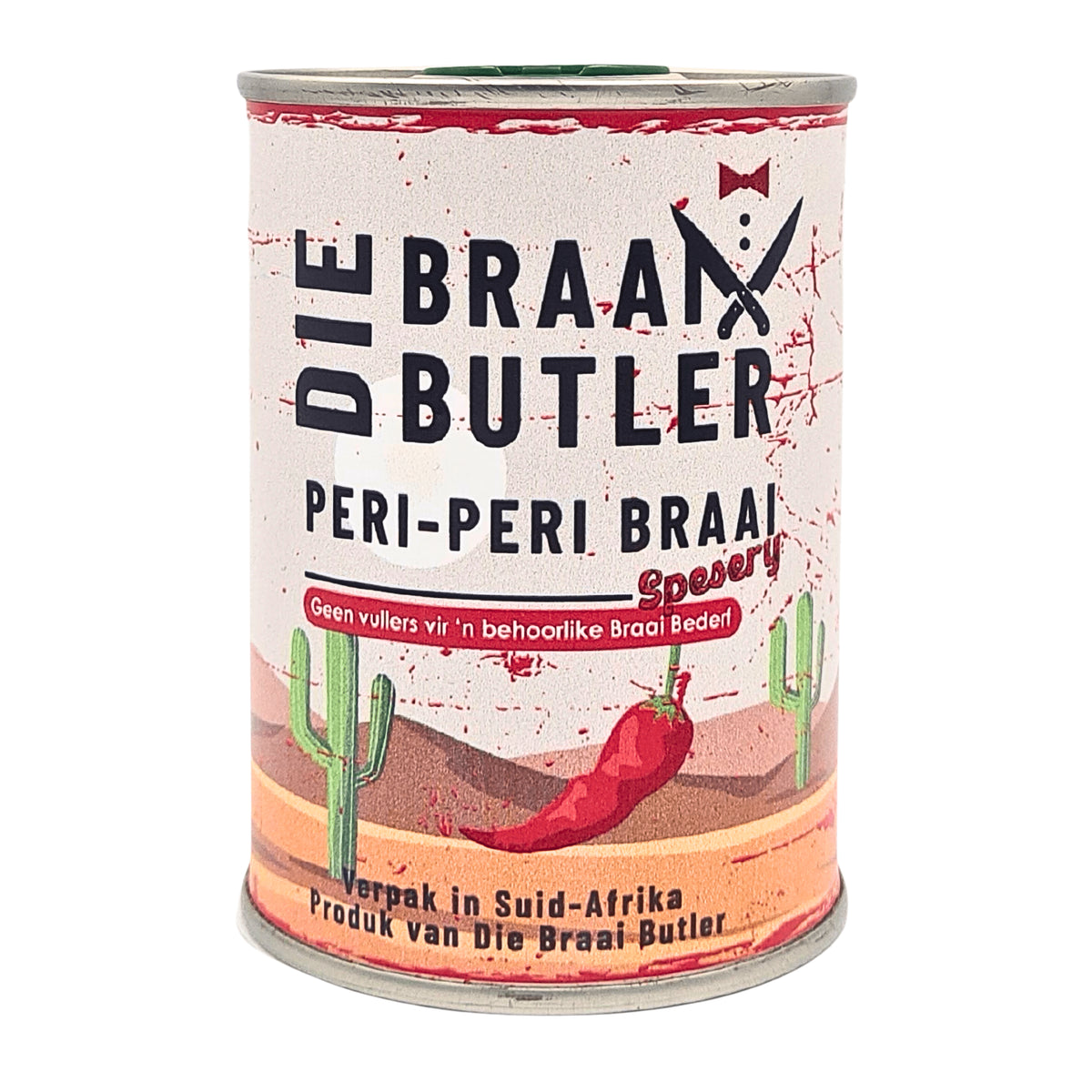 Braai butler spice tin peri peri 250ml
