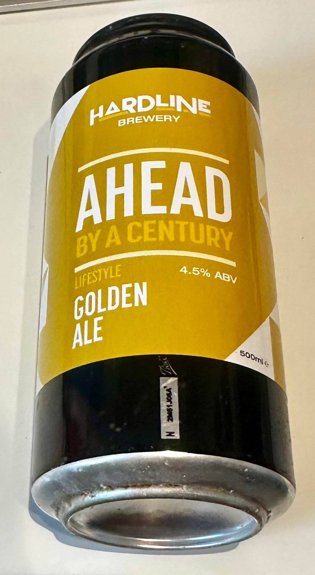 Hardline Ahead by a Century Golden Ale