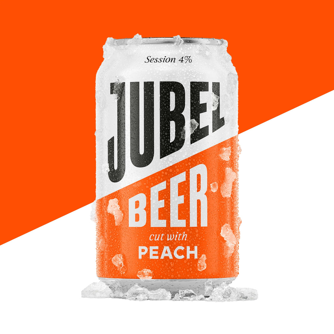 Jubel Beer cut with peach 330ml