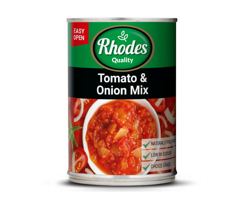 Rhodes tomato and onion mix