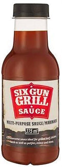 Crown six gun grill sauce 375ml