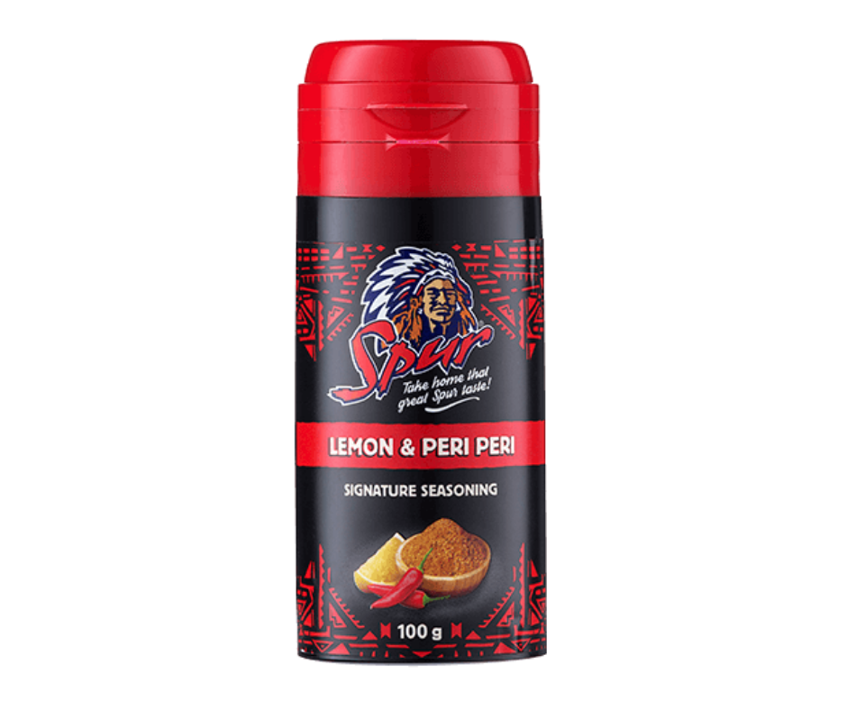 Spur signature lemon & peri peri spice 100g