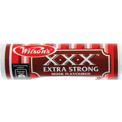Wilson's xxx musk flavoured