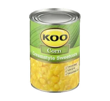 Koo creamed sweetcorn 415g