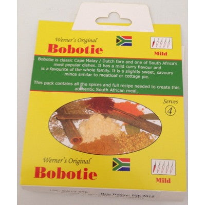 Werner's original bobotie mix